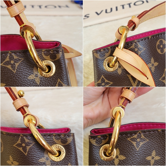 💕BEAUTIFUL Authentic Louis Vuitton Graceful Mm Monogram "PEONY Interior" - Picture 7 of 16